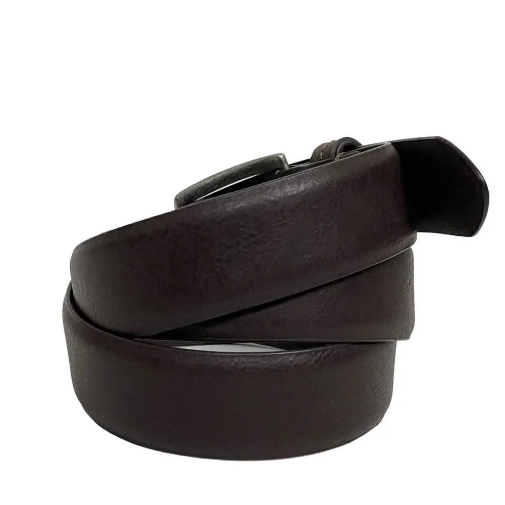 Columbia Men's size L (38-40)  Manmade Materials  Chocolate Brown‎ Belt